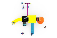 Klasik Seri Oyun Grubu B-PRK-01 PRK-07 | Metal Oyun Grupları | Erse Kent Mobilyaları